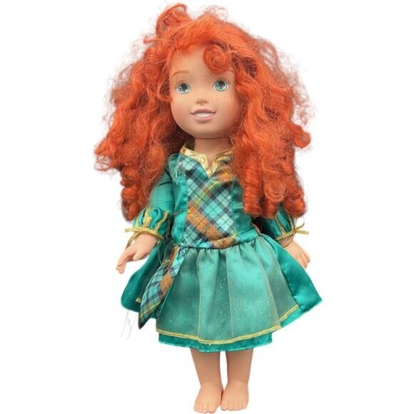 My First Disney Princess Toddler Merida 14" Doll Brave Forest Adventure - Picture 2 of 8